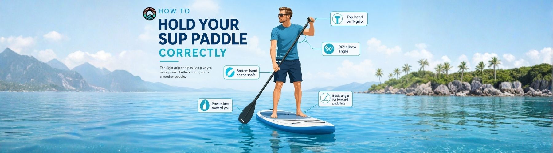 How to Hold Your SUP Paddle Correctly (And Why It Matters)