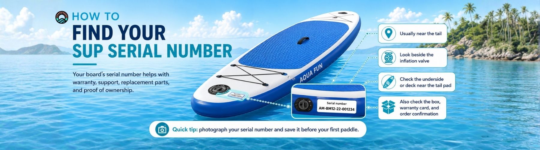 What is the Serial Number on My SUP Board and Where Do I Find It?