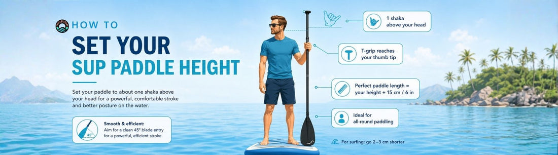 Set Your iSUP Paddle Height