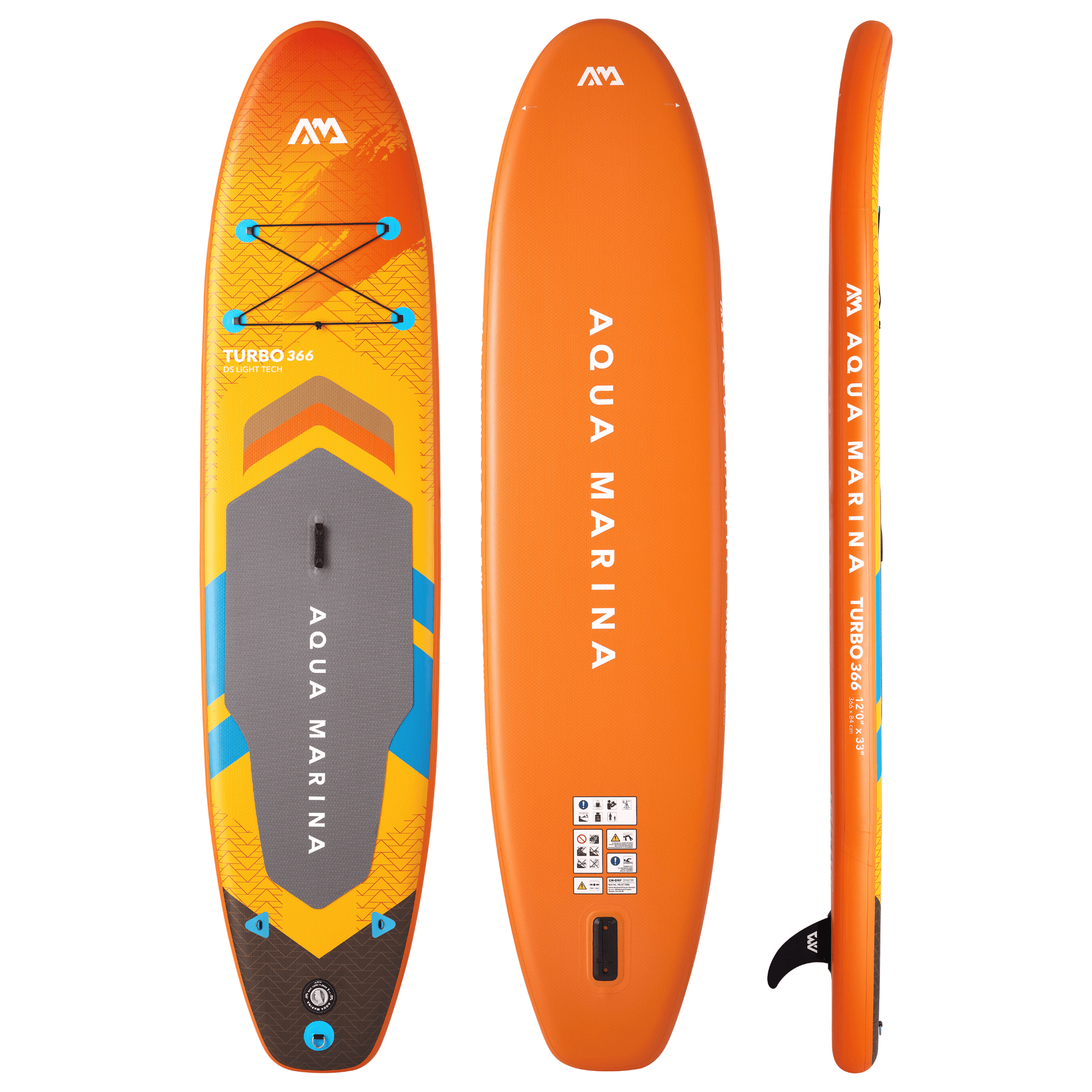 Aqua Marina SUPs-Powered Aqua Marina AMgo 12'0" SUP Board Package