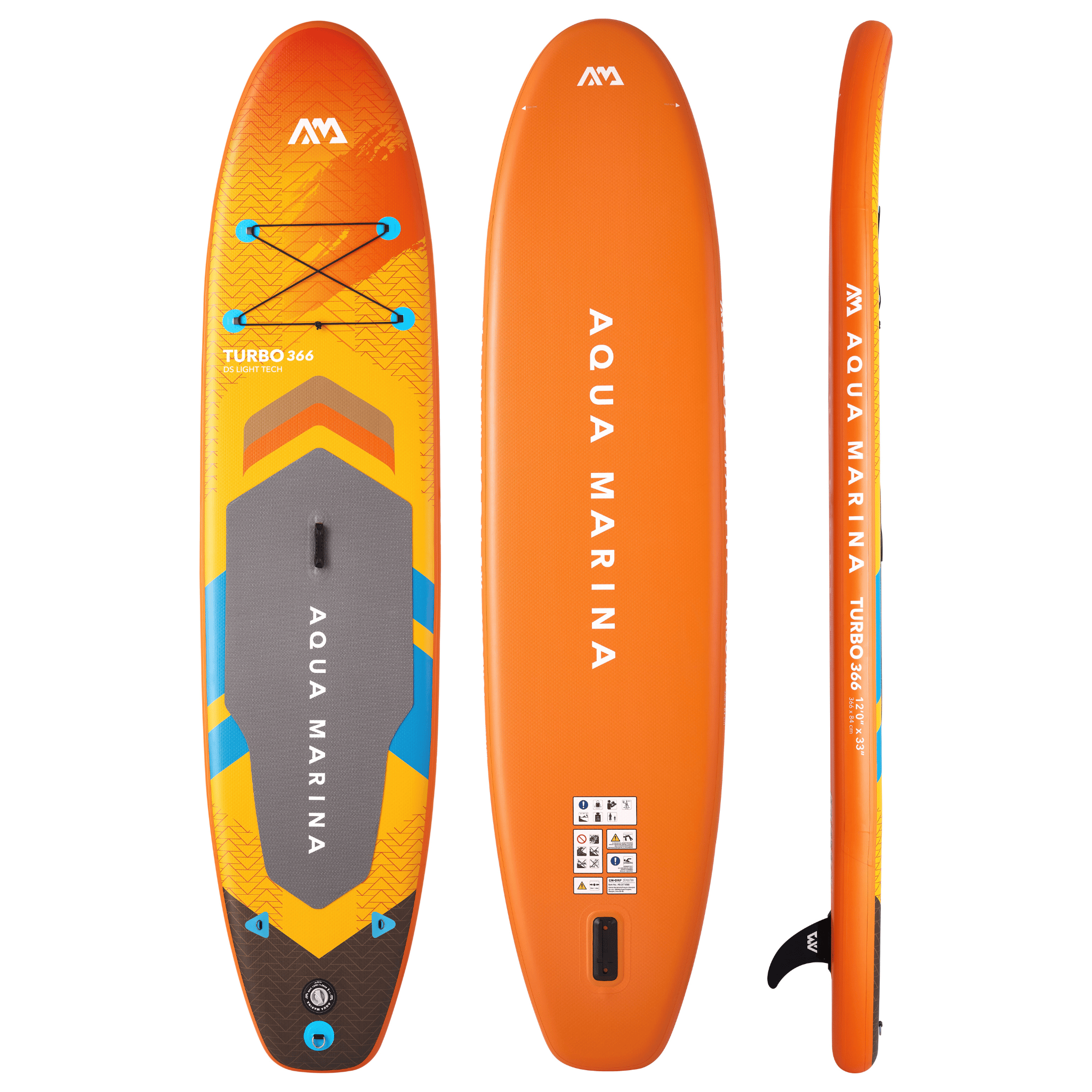Aqua Marina SUPs-Powered Aqua Marina AMgo 12'0" SUP Board Package