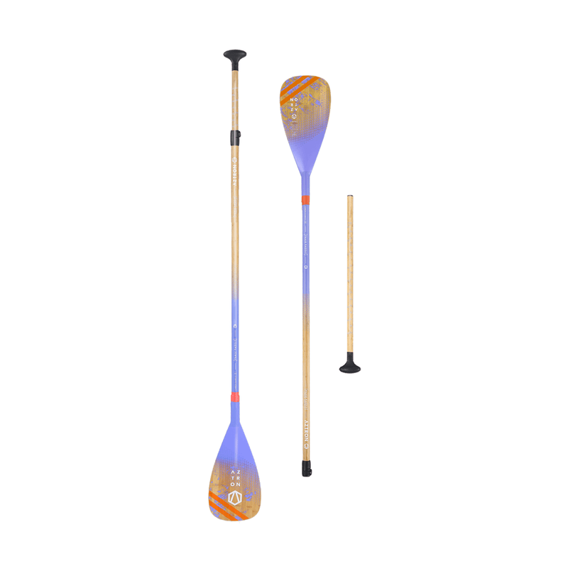 Aztron Accessories-Paddles AZTRON Phase Bamboo Carbon 2 Section Paddle
