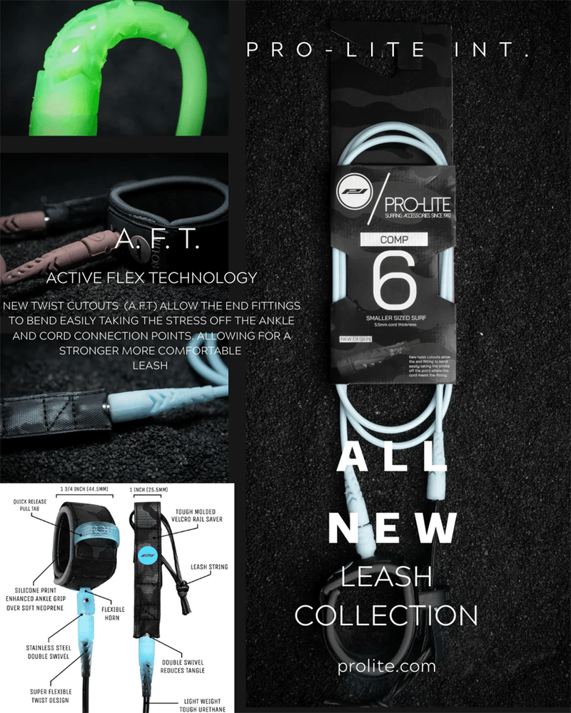 Prolite Accessories-Leashes Prolite Freesurf Double Swivel Leash 6 foot 2026