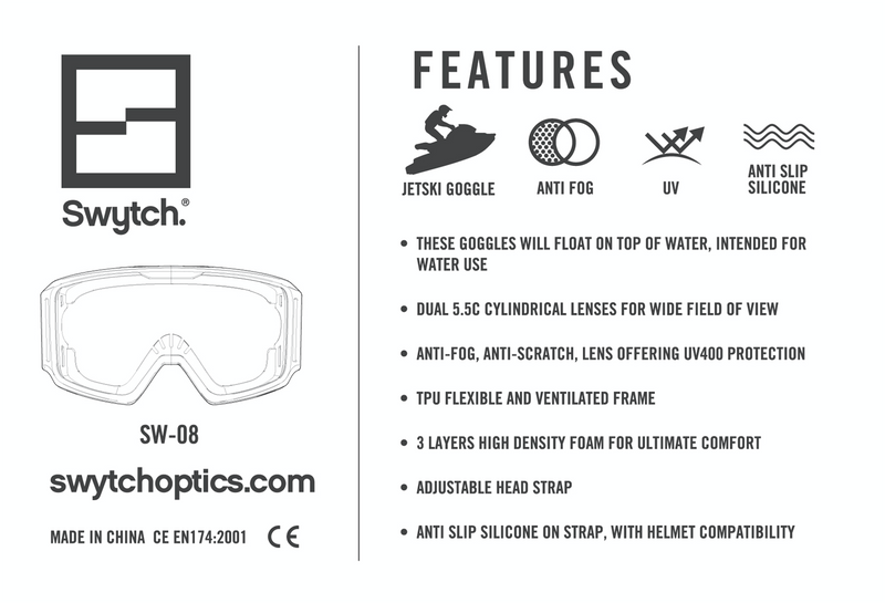 Swytch Specifications Jeski SW-08