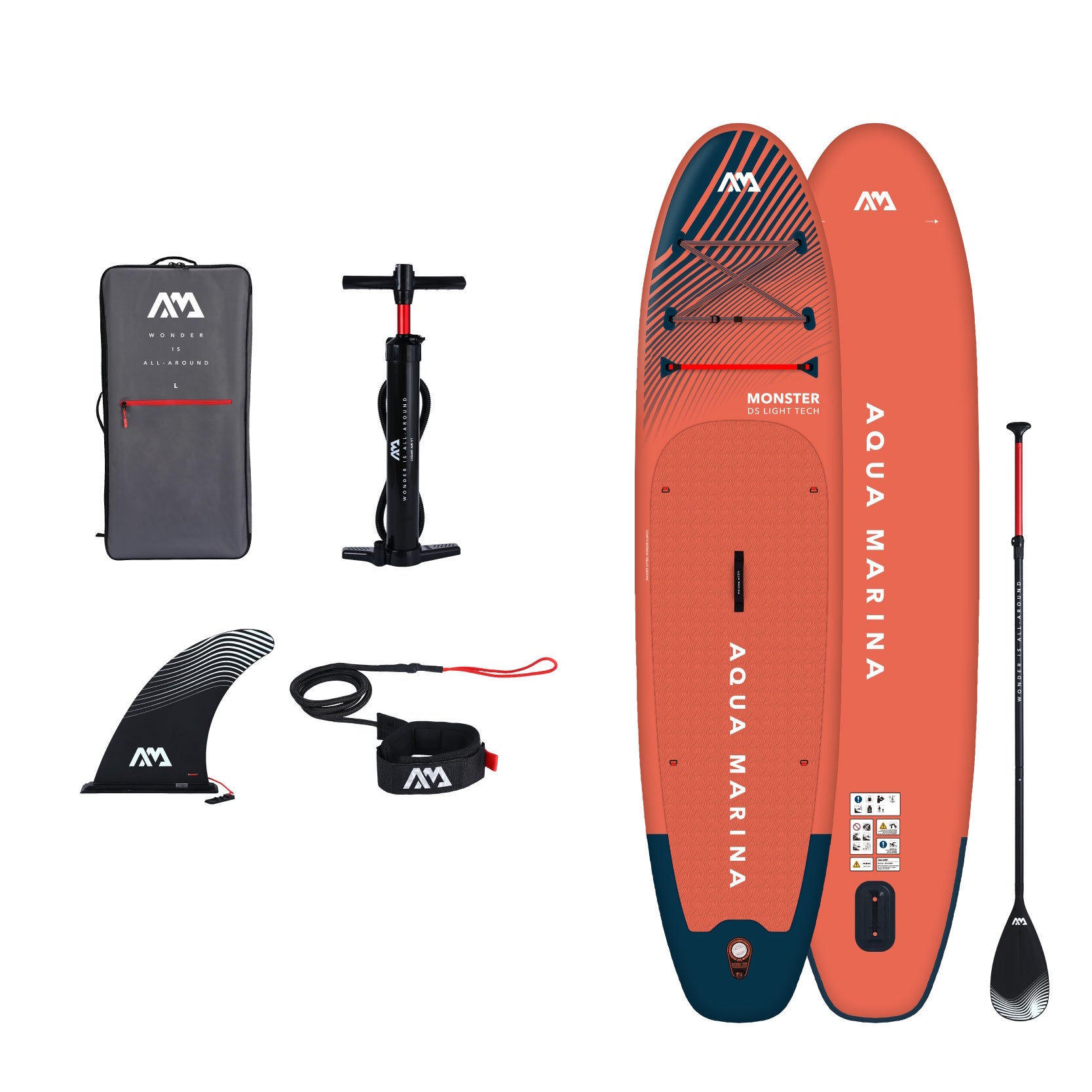 Aqua Marina Monster 12'0" SUP Board Package