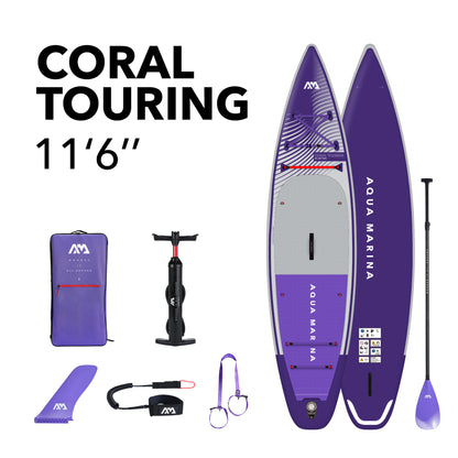 Coral Touring 11'6" SUP Board (Night Fade)