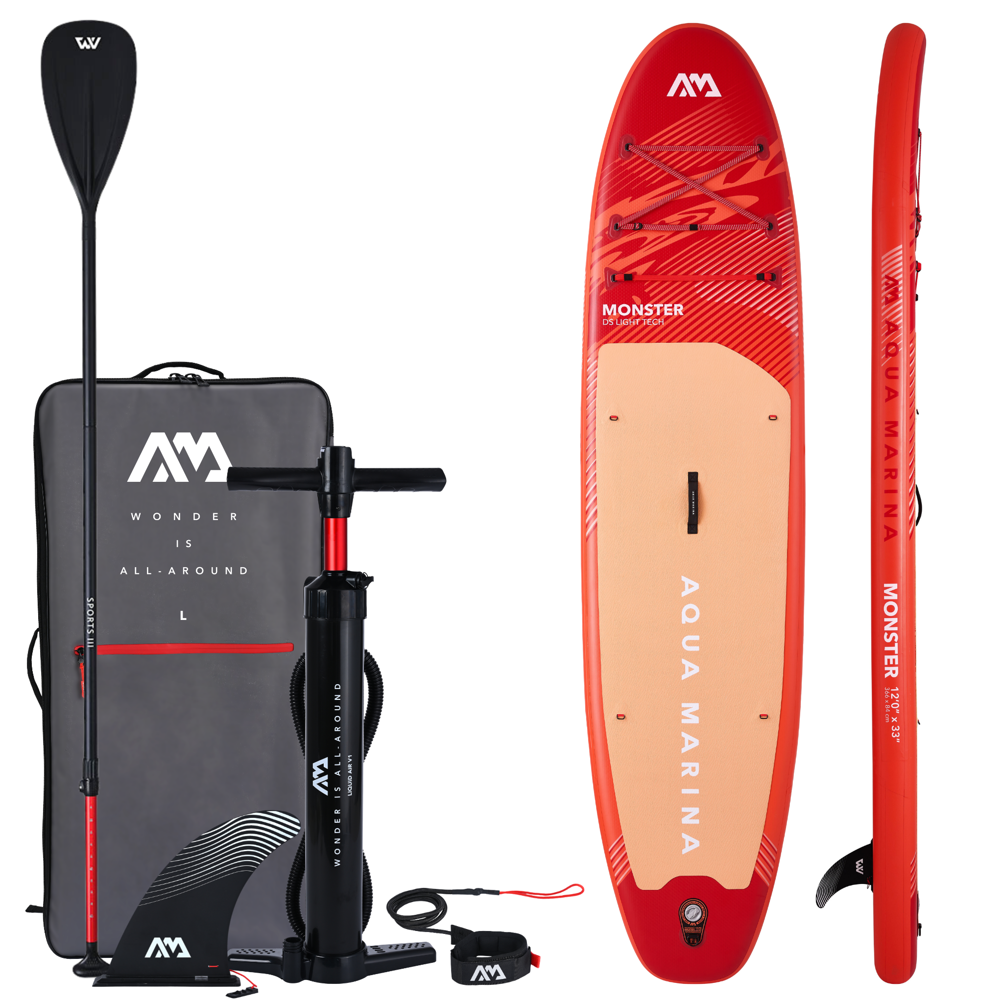 Aqua Marina Monster 12'0" SUP Board Package
