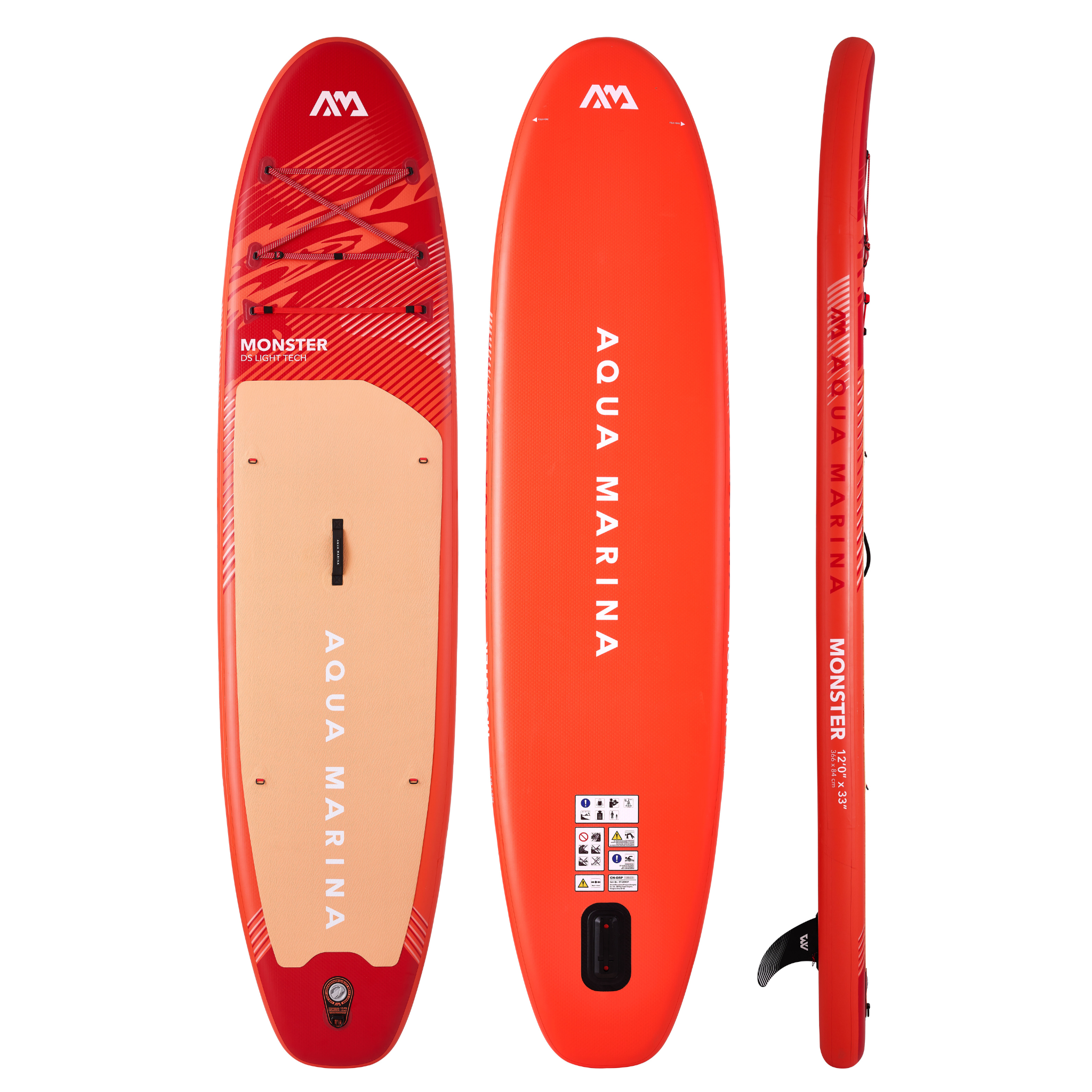 Aqua Marina Monster 12'0" SUP Board Package