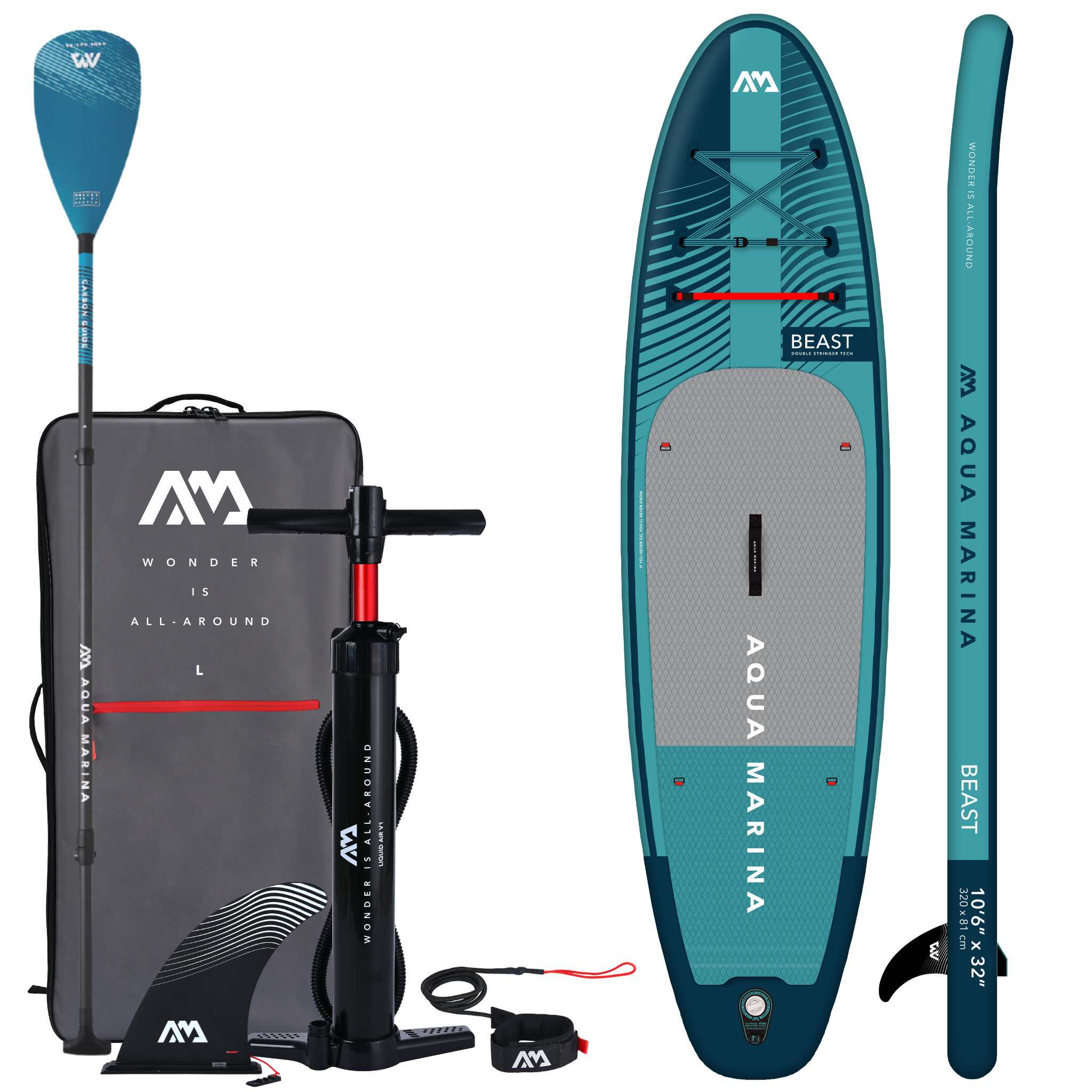 Aqua Marina Beast 10'6" SUP Board Package